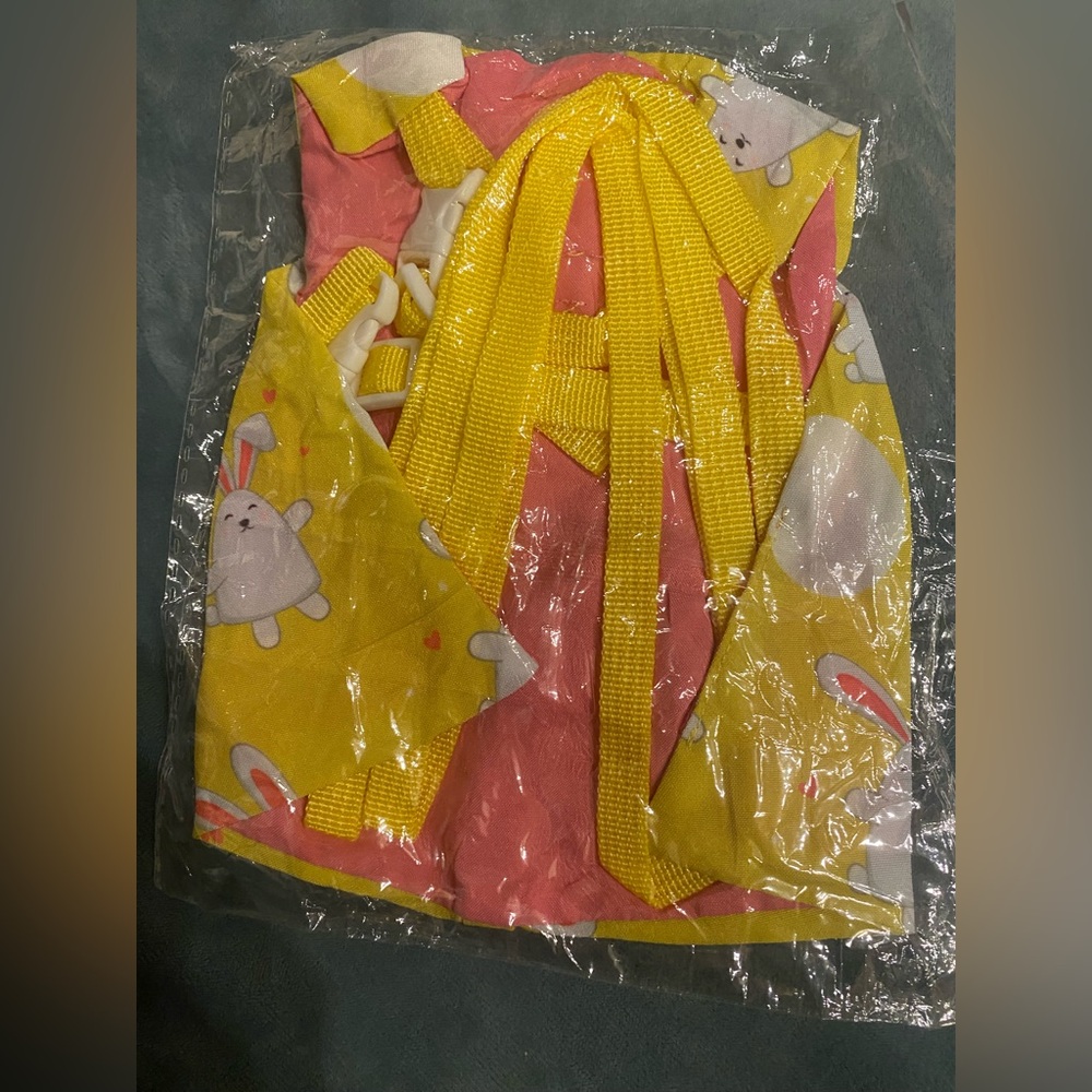 Colorful Rabbit Harness Dress Set - Picture 3 of 8